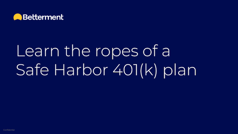 2024 Safe Harbor Webinar 