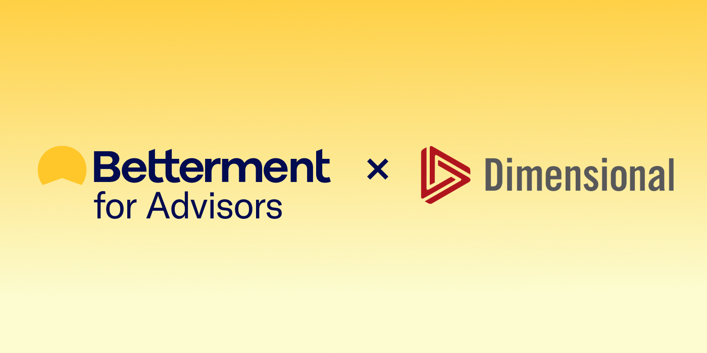 Betterment for Advisors_Dimensional